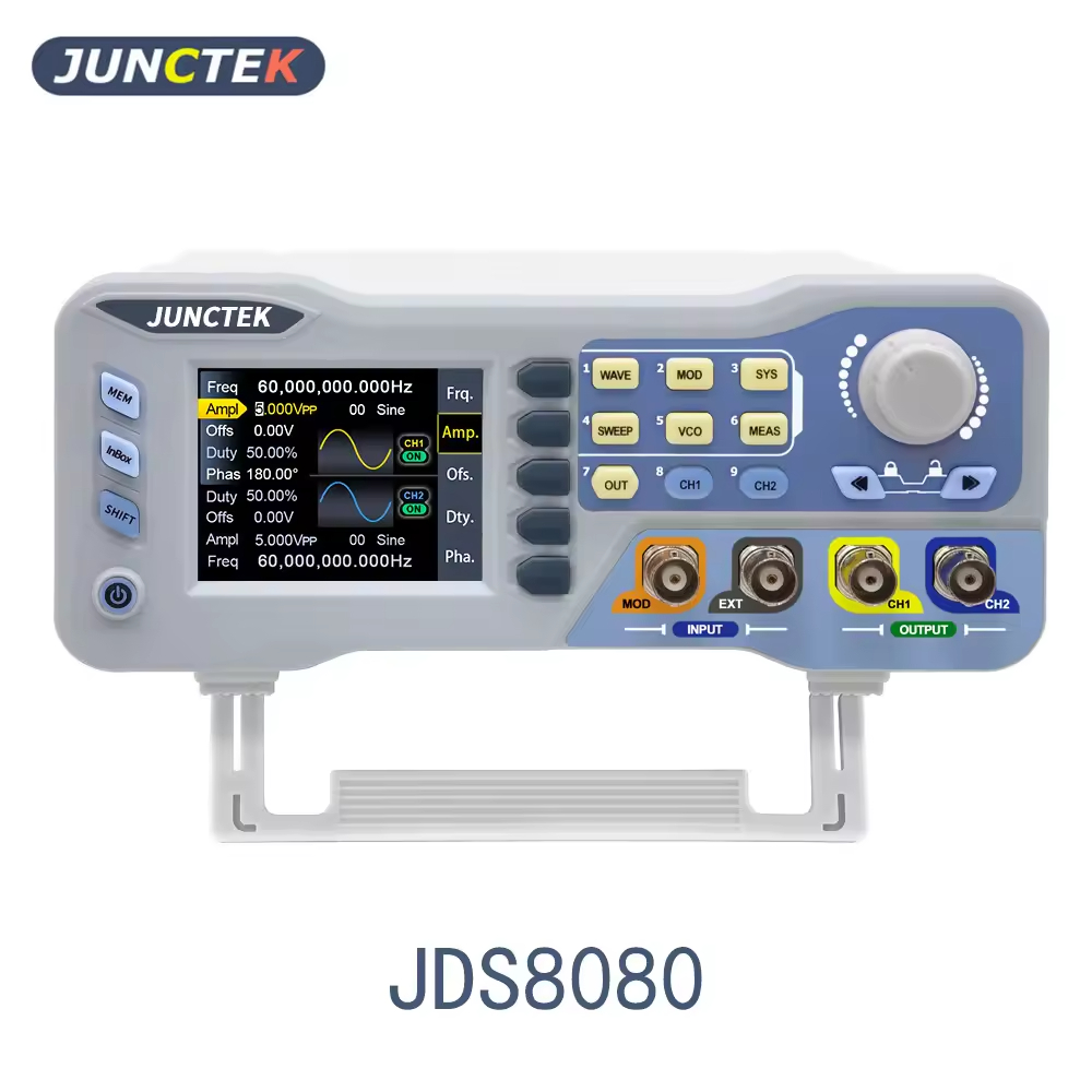 JDS8080 JUNCTEK 80MHz 듀얼 채널 신호 - Function Arbitrary Waveform Generator 리뷰 및 가격