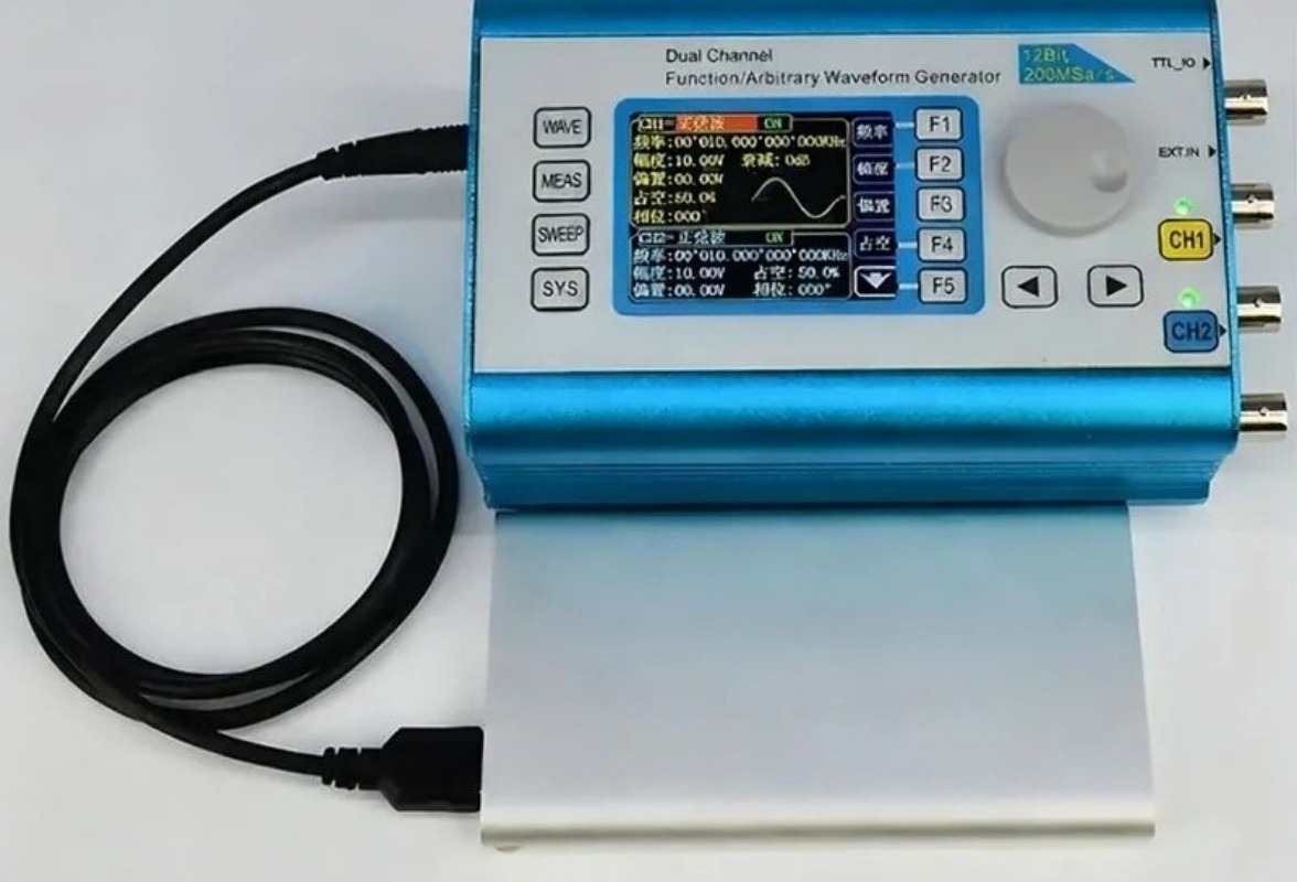 듀얼 채널 DDS 기능 신호 발생기 40-60MHz,  - Function Arbitrary Waveform Generator 리뷰 및 가격
