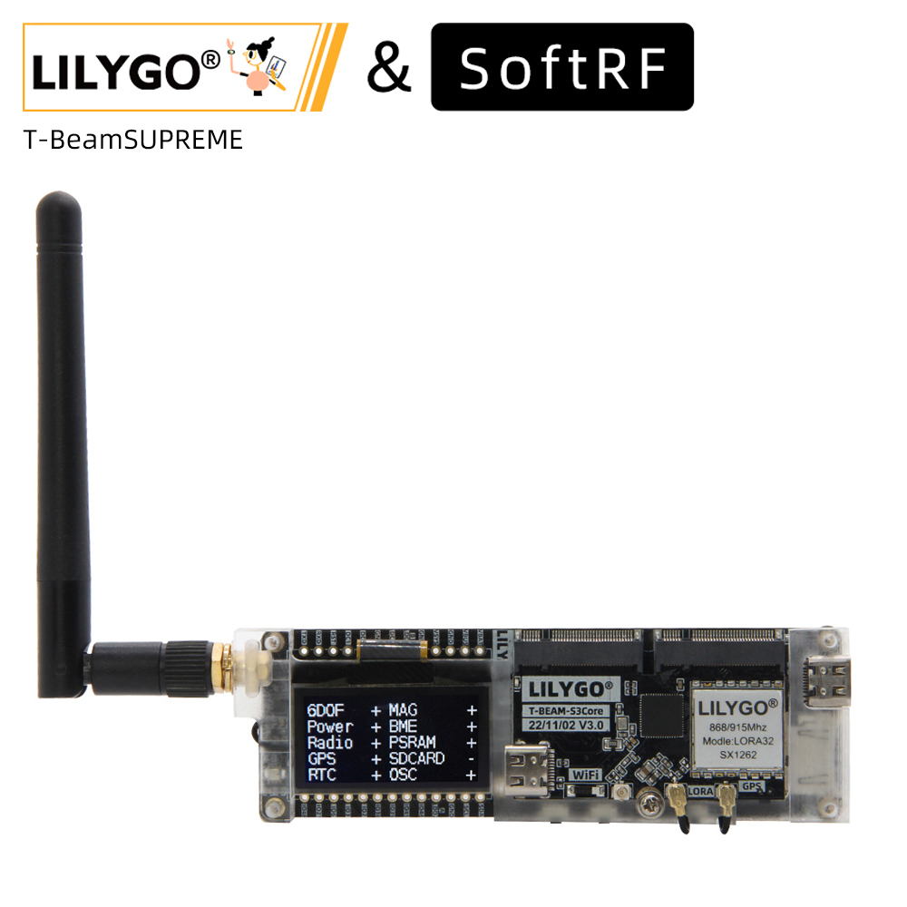 LILYGO® SoftRF T-Beam SUPREME  - Esp32 S3 Development Board Lot 리뷰 및 가격